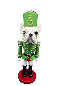 French Bulldog Ornament Nutcracker