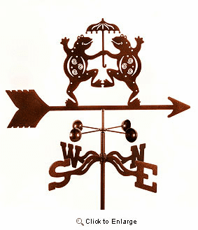 Frog Weathervane
