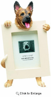 German Shepherd Picture Frame