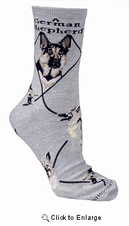 German Shepherd Socks