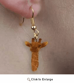 Giraffe Authentic Earrings