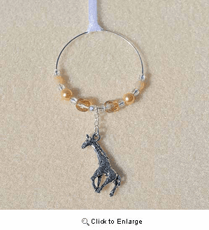 Giraffe Car Charm - Sun Catcher