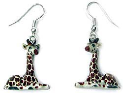 Giraffe Earrings True to Life