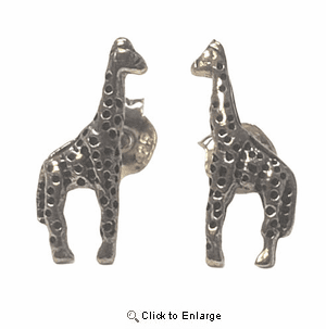 Giraffe Earrings Stud