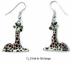 Giraffe Earrings True to Life