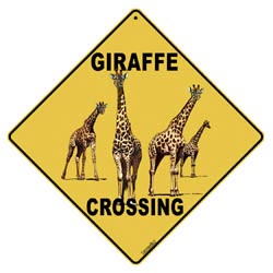 Giraffe Sign