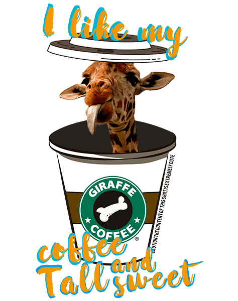 Giraffe T Shirt - Coffee Mug