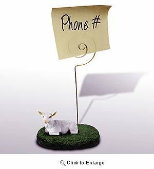 Goat Note Holder