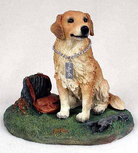 Golden Retriever Figurine MyDog-Stump