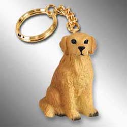 Golden Retriever Keychain