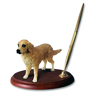 Golden Retriever Pen Holder