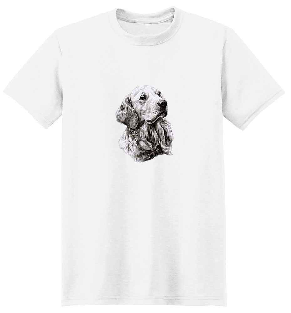 Golden Retriever T-Shirt - Eye Catching Detail