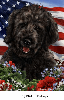 Goldendoodle House Flag