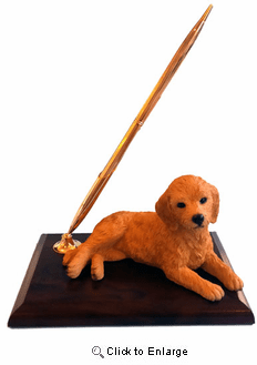 Goldendoodle Pen Holder