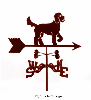 Goldendoodle Weathervane