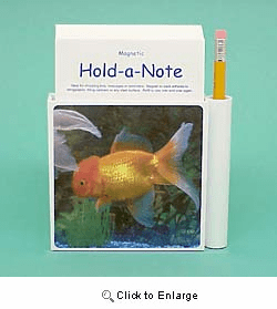 Goldfish Hold-a-Note
