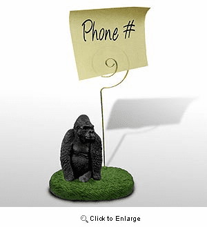 Gorilla Note Holder