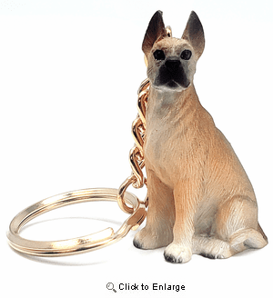 Great Dane Keychain