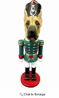 Great Dane Ornament Nutcracker