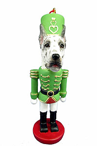 Great Dane Ornament Nutcracker (Harlequin)