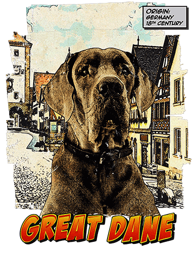 Great Dane T-Shirt Ancestry