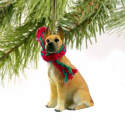 Great Dane Tiny One Christmas Ornament Fawn