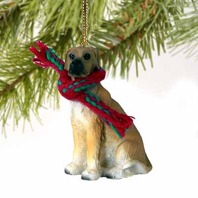 Great Dane Tiny One Christmas Ornament Fawn Uncropped