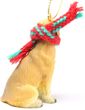 Great Dane Tiny One Christmas Ornament Fawn Uncropped