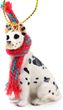 Great Dane Tiny One Christmas Ornament Harlequin