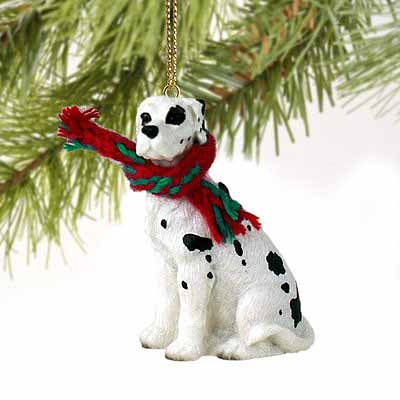 Great Dane Tiny One Christmas Ornament Harlequin Uncropped