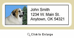 Great Pyrenees Address Labels