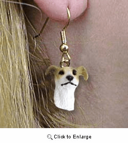 Greyhound Authentic Earrings