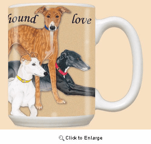 Greyhound Coffee Mug