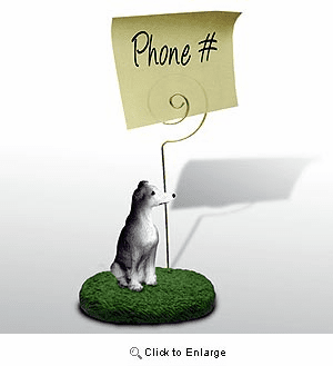 Greyhound Note Holder (Gray)