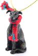 Greyhound Tiny One Christmas Ornament Brindle