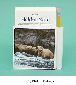 Grizzly Bear Hold-a-Note