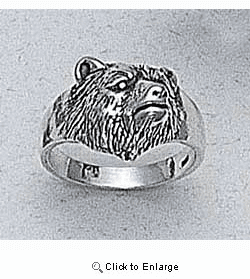 Grizzly Bear Ring