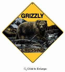Grizzly Bear Sign