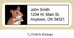Hamster Address Labels