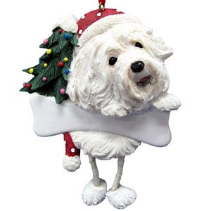 Havanese Christmas Tree Ornament - Personalize