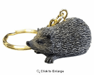 Hedgehog Keychain