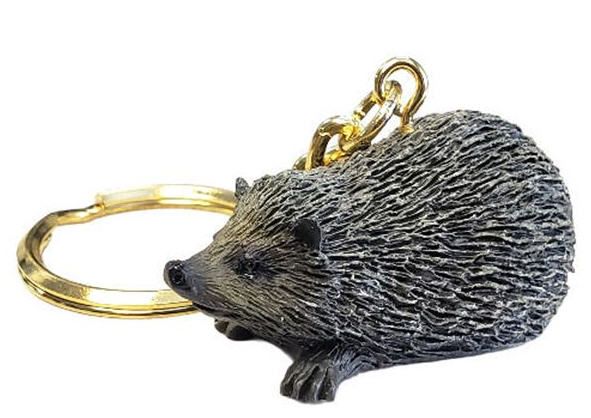 Hedgehog Keychain