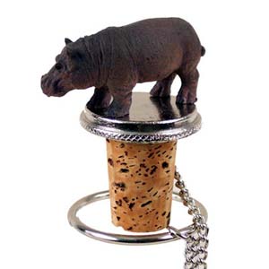 Hippopotamus Bottle Stopper