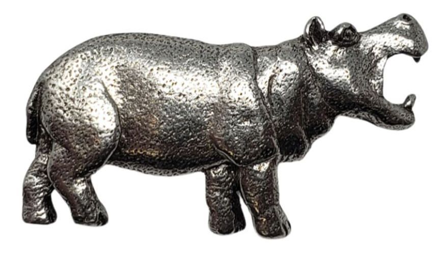 Hippopotamus Pin