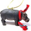 Hippopotamus Tiny One Christmas Ornament