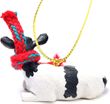 Holstein Cow Tiny One Christmas Ornament 2"