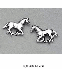 Horse Earrings Stud