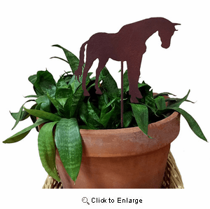 Horse Plant Stake