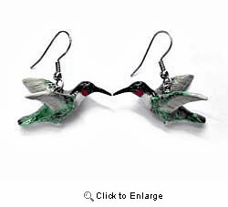 Hummingbird Earrings True to Life