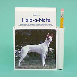 Ibizan Hound Hold-a-Note